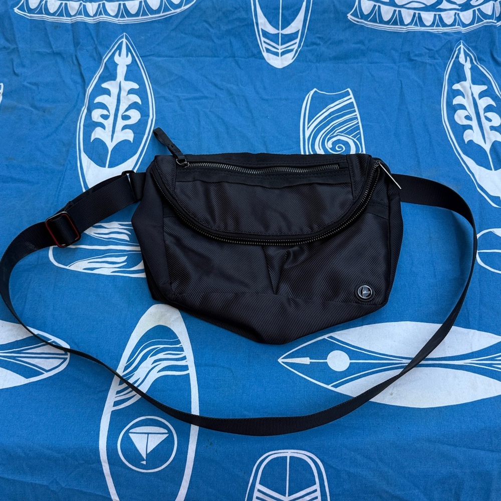 Black Waist Bag
